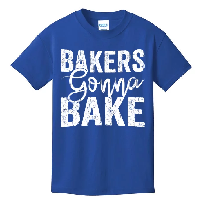 Baker Gonna Bake Funny Baking Cookie Crew Bake Lover Graphic Gift Kids T-Shirt