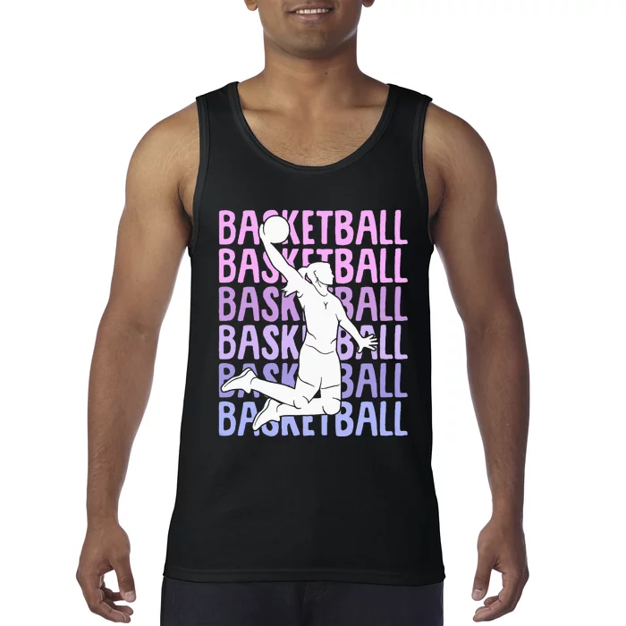 Basketball Girl Tank Top