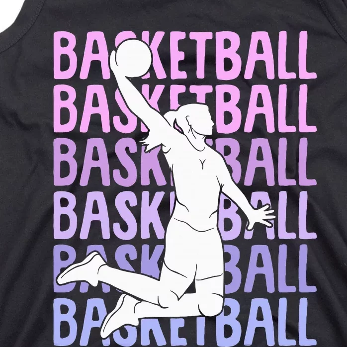 Basketball Girl Tank Top