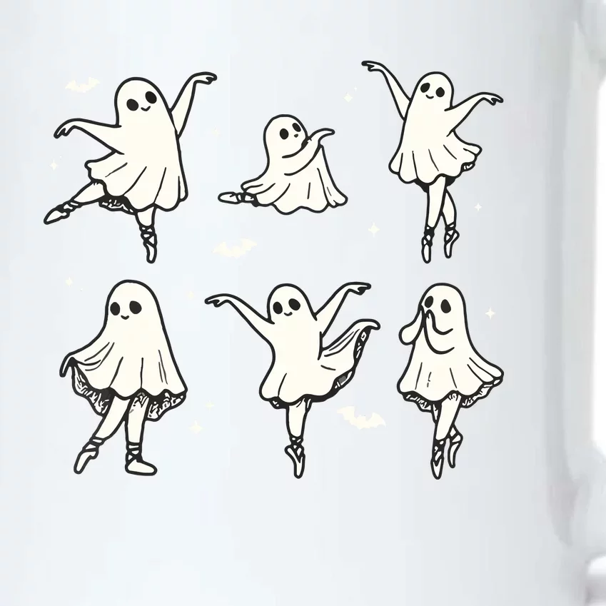 Ballet Ghost Ballet Dancer Spooky Dance Halloween Black Color Changing Mug