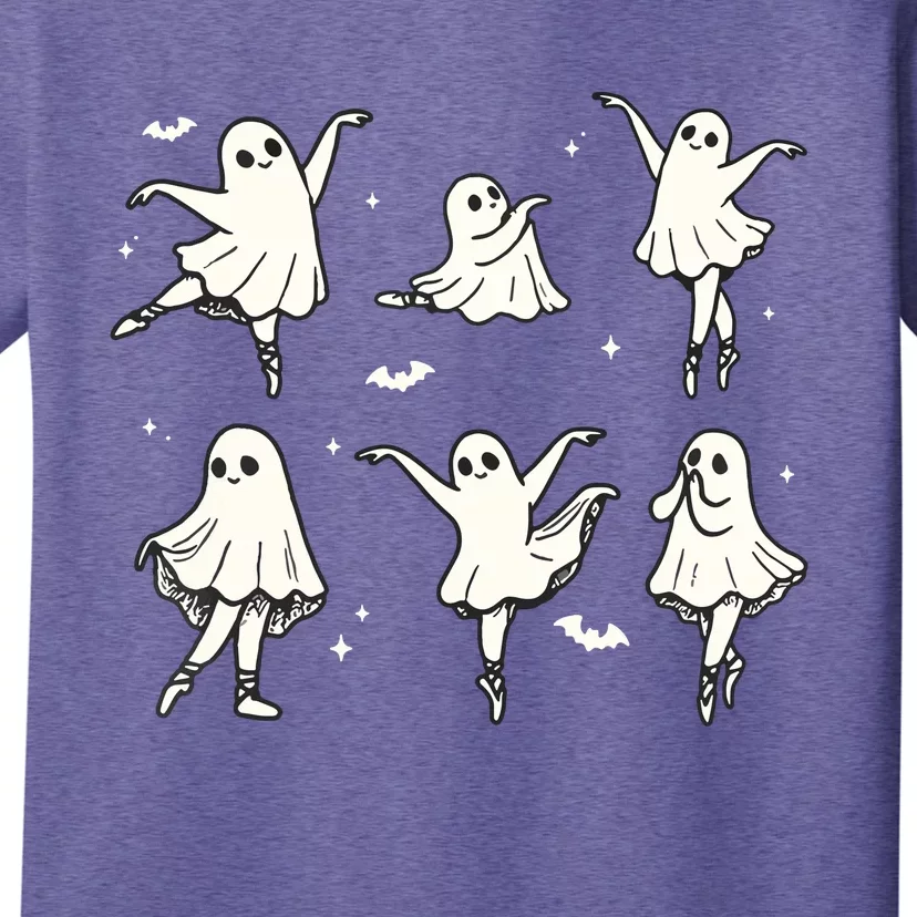 Ballet Ghost Ballet Dancer Spooky Dance Halloween T-Shirt