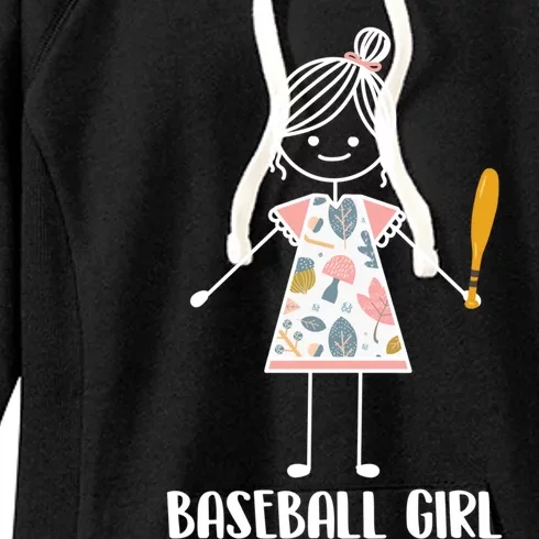 Baseball Gift Baseball Player Fan Baseballer Gift Women's Fleece Hoodie