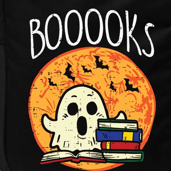 Books Ghost Boooks Halloween Reading Librarian Teacher Book Impact Tech Backpack