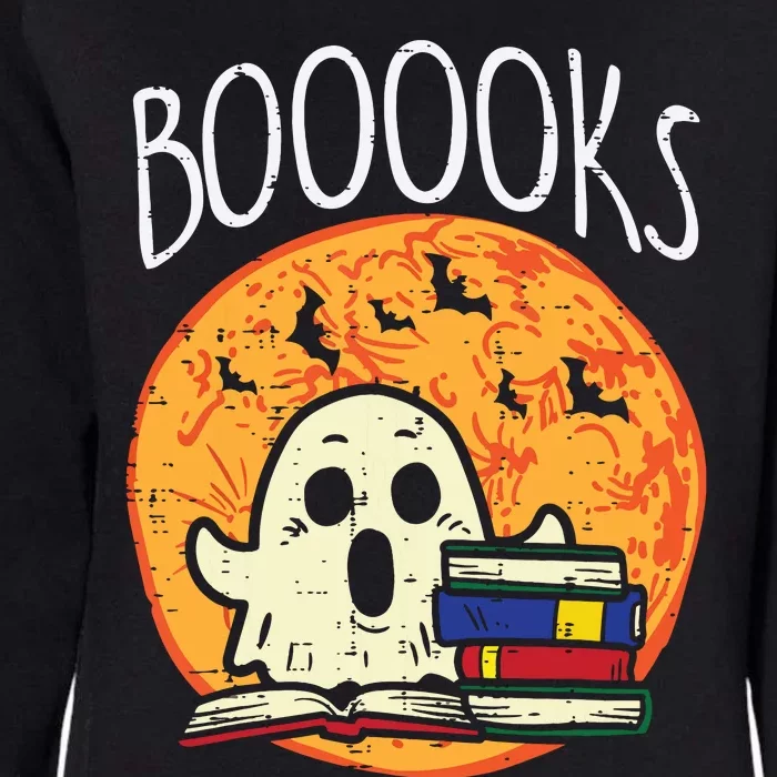 Books Ghost Boooks Halloween Reading Librarian Teacher Book Womens California Wash Sweatshirt