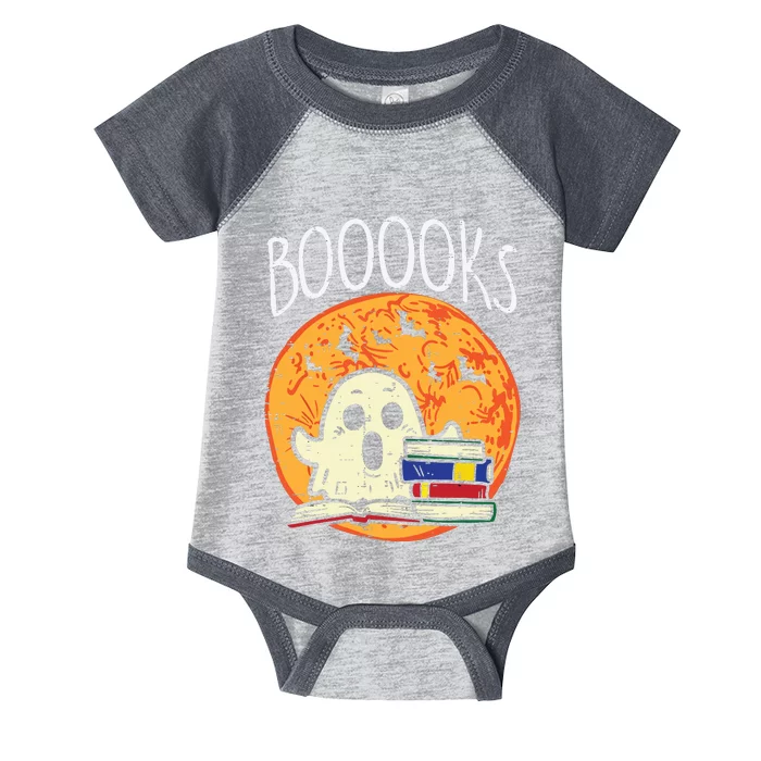 Books Ghost Boooks Halloween Reading Librarian Teacher Book Infant Baby Jersey Bodysuit