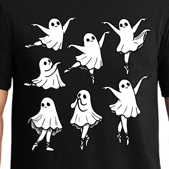 Ballet Ghost Ballet Dancer Spooky Dance Teacher Halloween Pajama Set