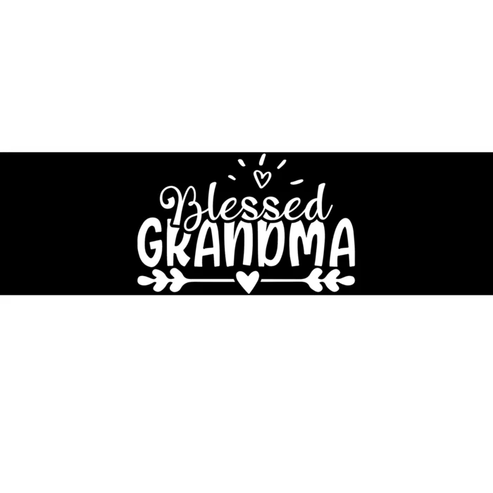 Blessed Grandma Bumper Sticker