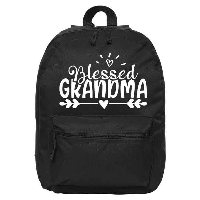 Blessed Grandma 16 in Basic Backpack