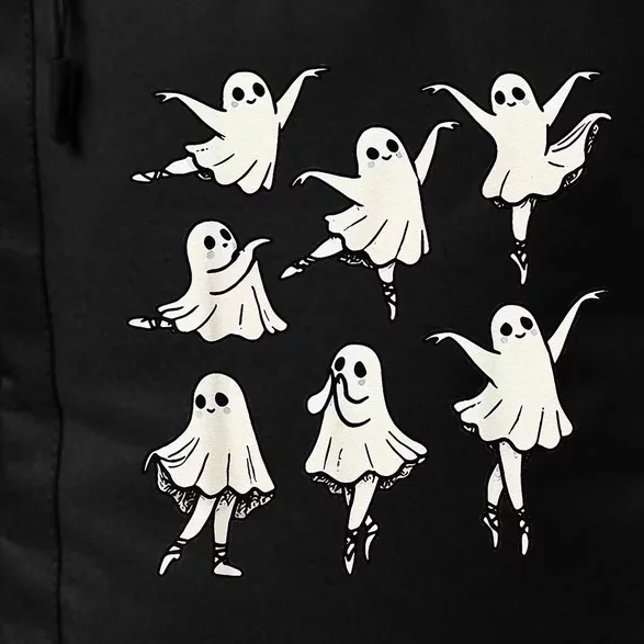 Ballet Ghost Ballet Dancer Spooky Dance Teacher Halloween Gift Daily Commute Backpack