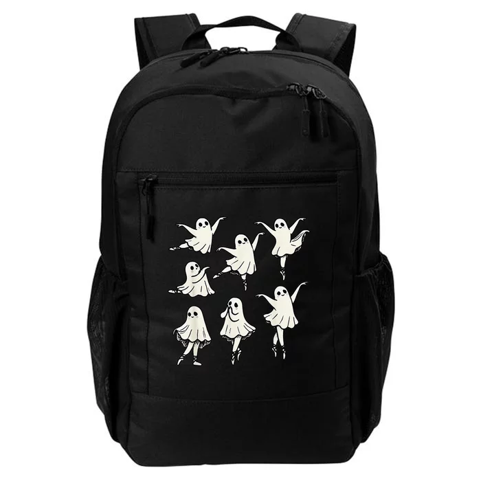 Ballet Ghost Ballet Dancer Spooky Dance Teacher Halloween Gift Daily Commute Backpack