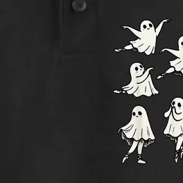 Ballet Ghost Ballet Dancer Spooky Dance Teacher Halloween Gift Dry Zone Grid Performance Polo