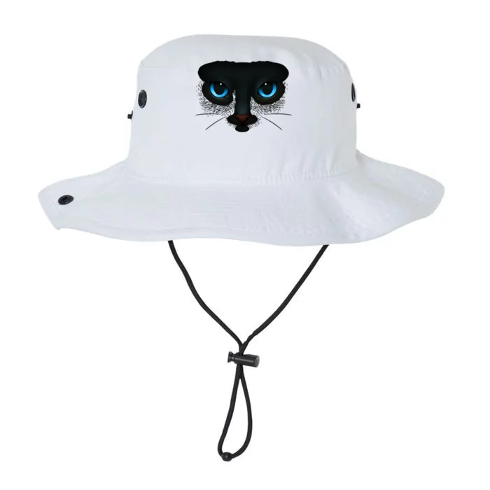 Bluefunny Gifteyed Black Cat Blending Into The Night Graphic Art Gift Legacy Cool Fit Booney Bucket Hat