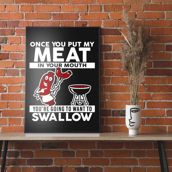 Bbq Grille Bbq Lovers Poster