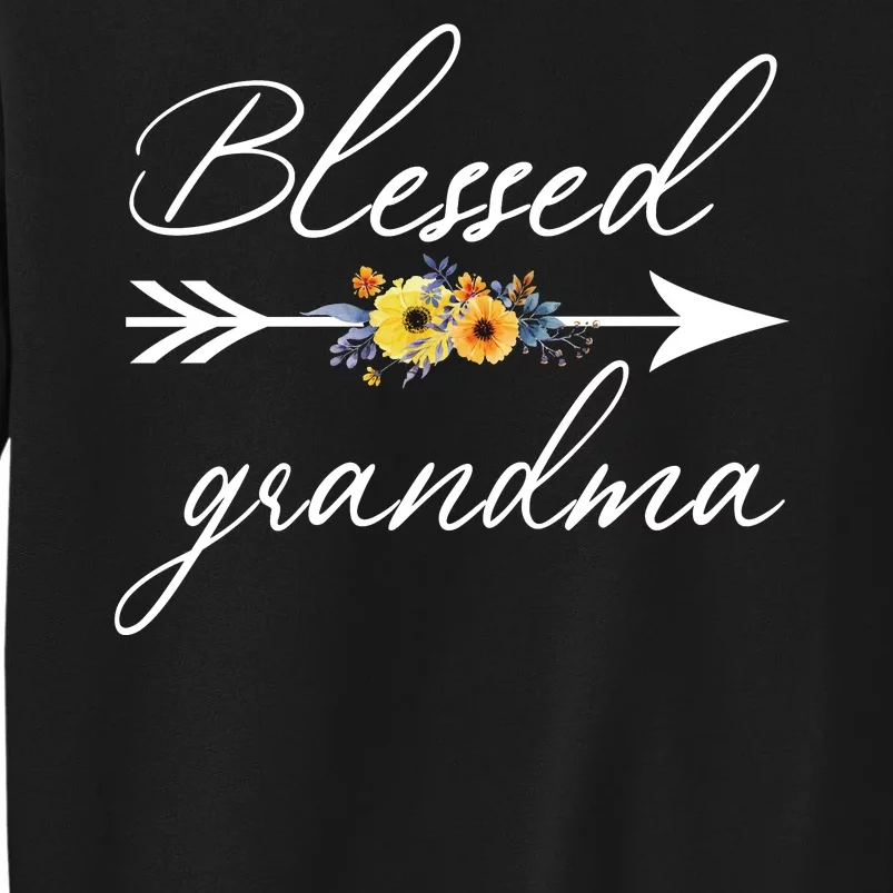 Blessed Grandma Tall Sweatshirt