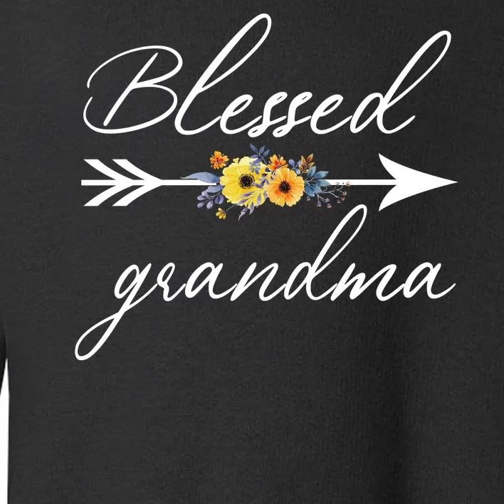 Blessed Grandma Toddler Sweatshirt