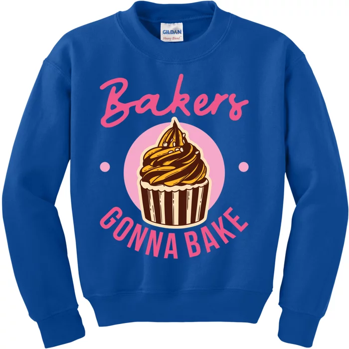 Bakers Gonna Bake Cake Baking Treats Christmas Gift Kids Sweatshirt