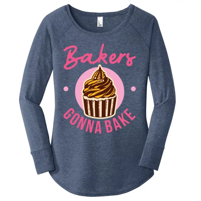 Bakers Gonna Bake Cake Baking Treats Christmas Gift Women's Perfect Tri Tunic Long Sleeve Shirt