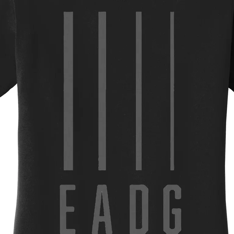 Bass Guitarist Bass Player Gift Eadg 4 String Women's T-Shirt