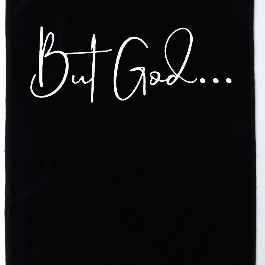 But God Platinum Collection Golf Towel