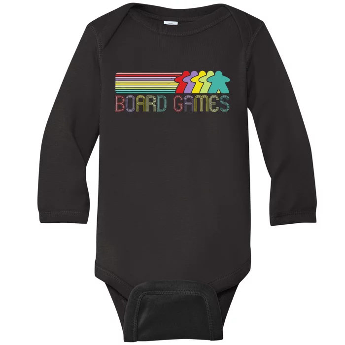 Board Games Baby Long Sleeve Bodysuit