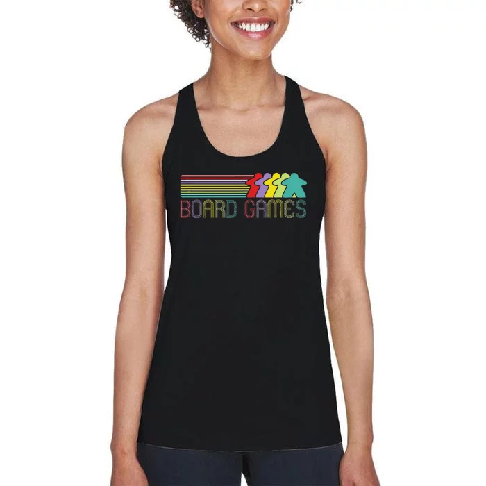 Board Games Women's Racerback Tank