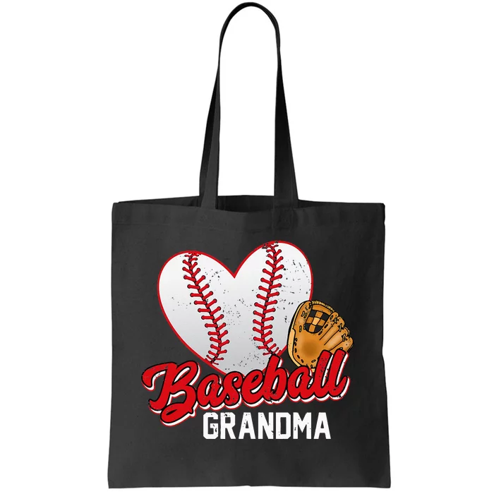 Baseball Grandma Baseball Lovers Mothers Day Gifts Women Tote Bag