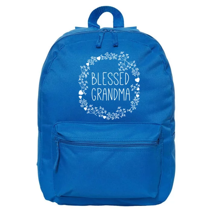 Blessed Grandma Christian Religious Funny Gift Best Grammy Ever Funny Gift 16 in Basic Backpack