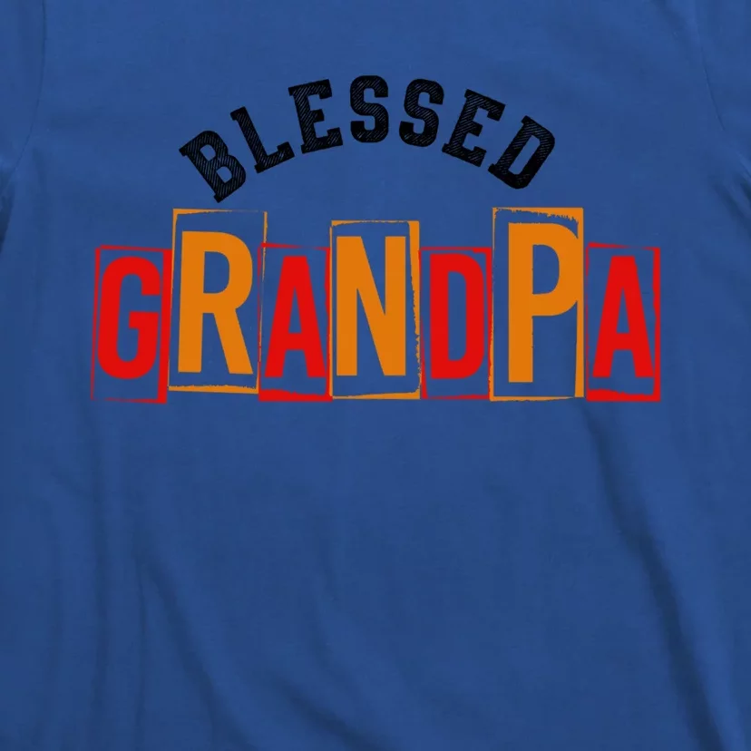 Blessed Grandpa Cute Gift T-Shirt