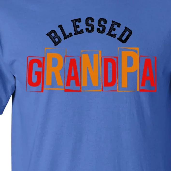 Blessed Grandpa Cute Gift Tall T-Shirt