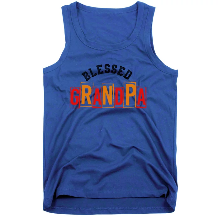 Blessed Grandpa Cute Gift Tank Top