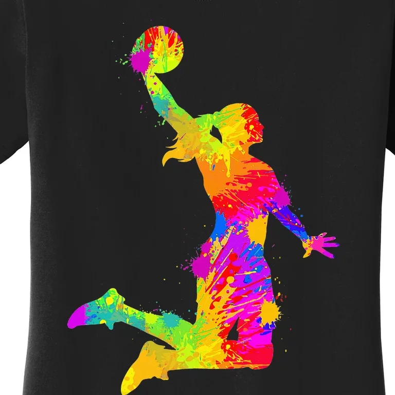 Basketball Game Coach Court Sport Player Fan Women's T-Shirt