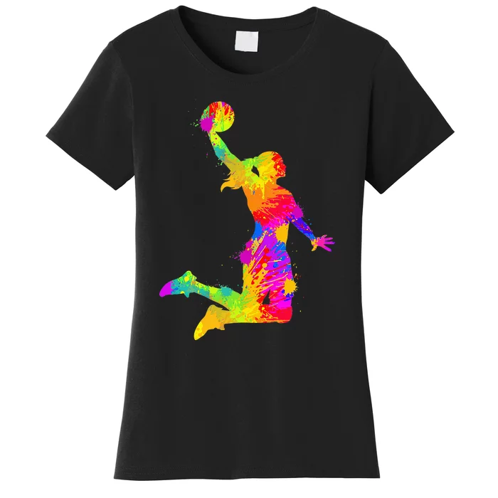 Basketball Game Coach Court Sport Player Fan Women's T-Shirt