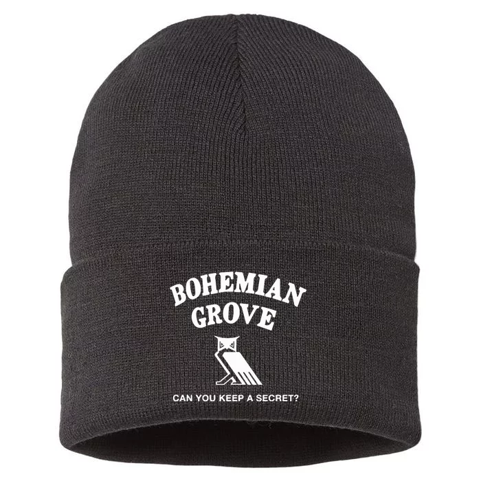 Bohemian Grove Can You Keep A Secret Sustainable Knit Beanie