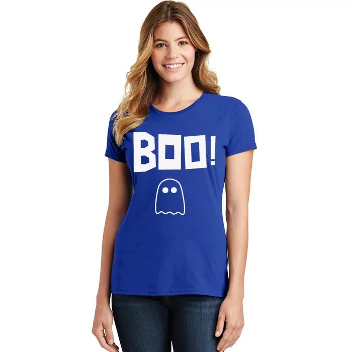 Boo! Ghost Creepy Scary Ghosts Boo Women's T-Shirt