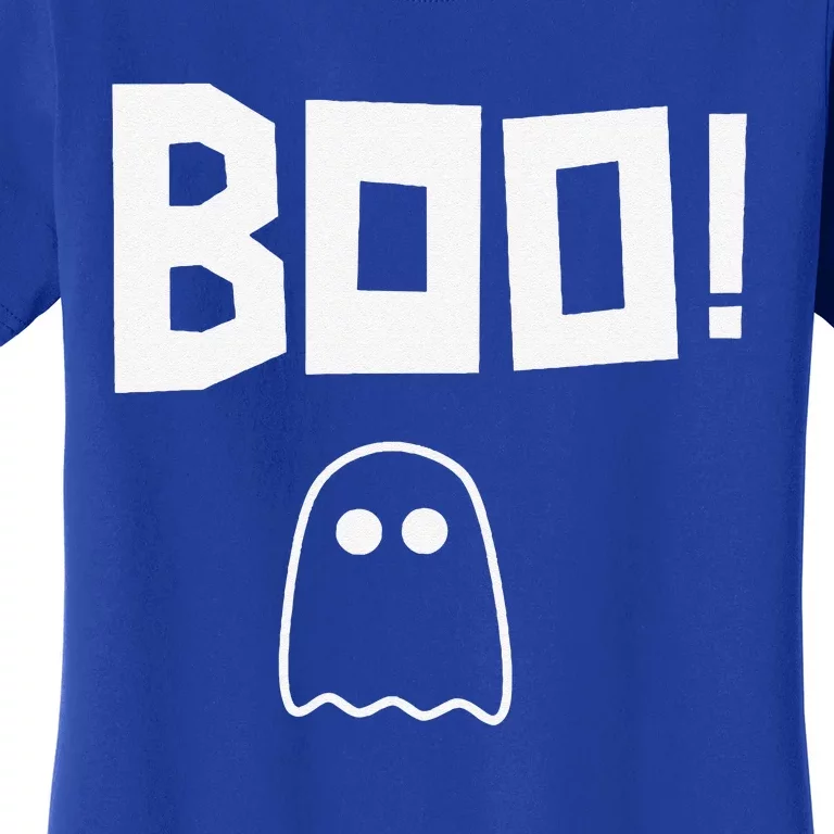 Boo! Ghost Creepy Scary Ghosts Boo Women's T-Shirt