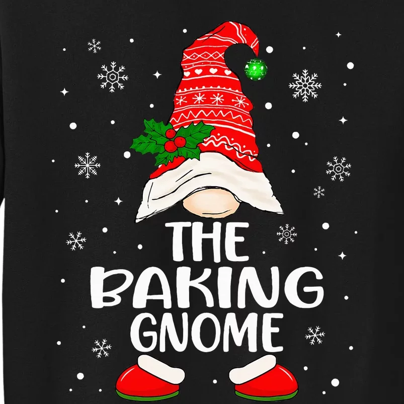 Baking Gnome Christmas Pajama Set Sweatshirt