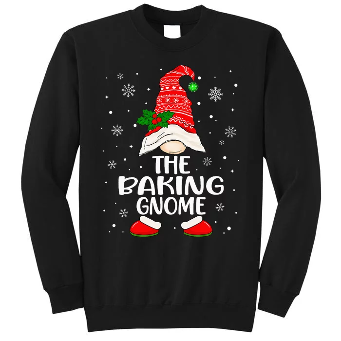 Baking Gnome Christmas Pajama Set Sweatshirt