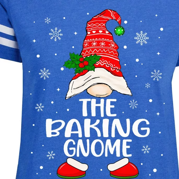 Baking Gnome Christmas Pajama Set Enza Ladies Jersey Football T-Shirt