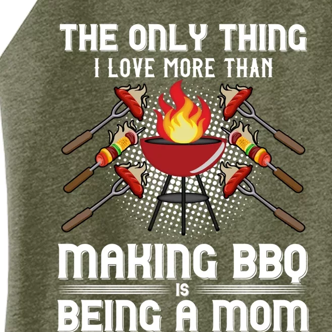 Barbecue Griller Chef Bbq Enthusiast Pitmaster Mother's Day Gift Women’s Perfect Tri Rocker Tank