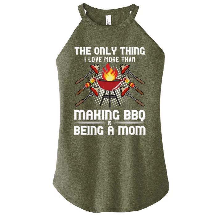 Barbecue Griller Chef Bbq Enthusiast Pitmaster Mother's Day Gift Women’s Perfect Tri Rocker Tank