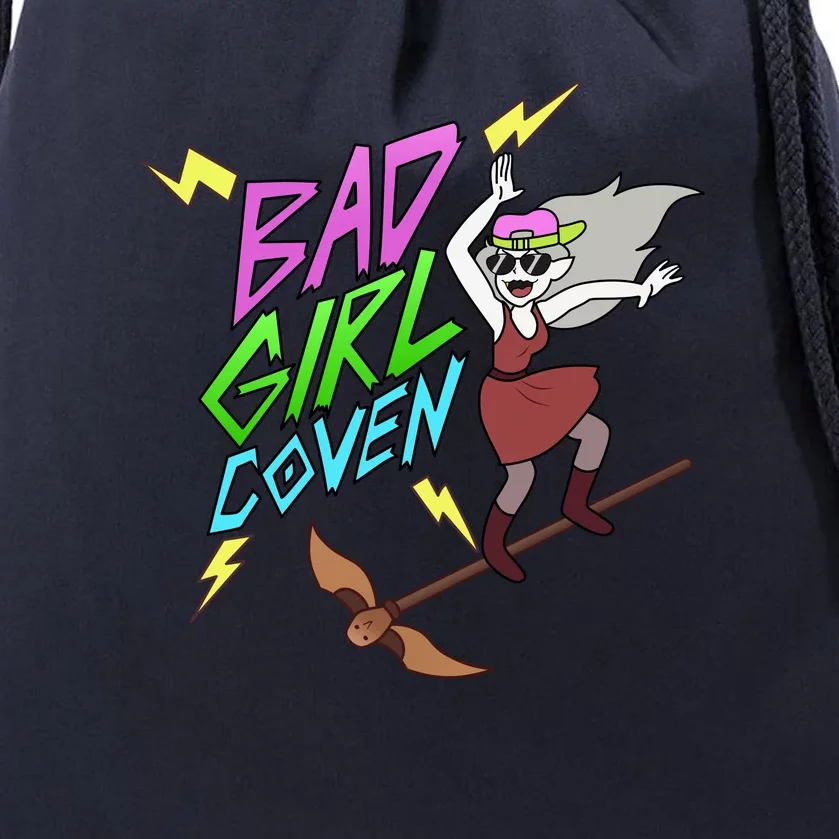 Bad Girl Coven Funny Bad Girl Drawstring Bag