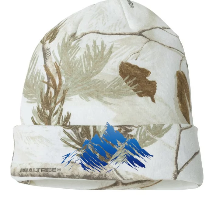 Blue Gradient Cool Graphic S 6xl Graphic Kati - 12in Camo Beanie