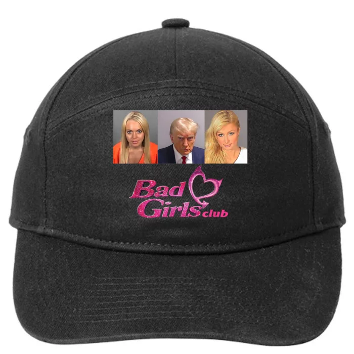 Bad Girls Club Trump 2024 7-Panel Snapback Hat