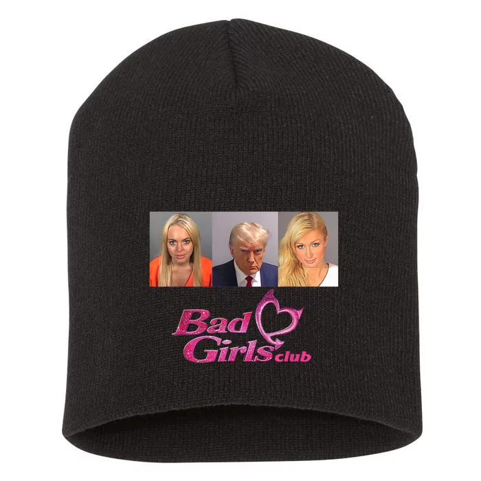 Bad Girls Club Trump 2024 Short Acrylic Beanie