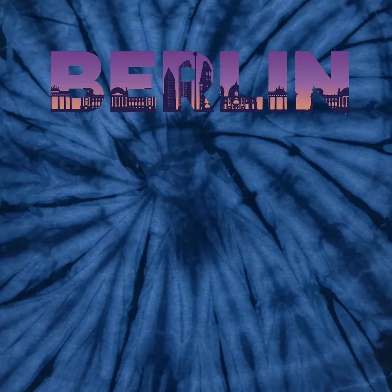 Berlin Germany City Tie-Dye T-Shirt