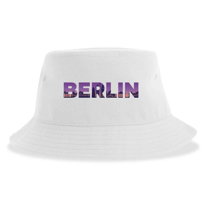 Berlin Germany City Sustainable Bucket Hat