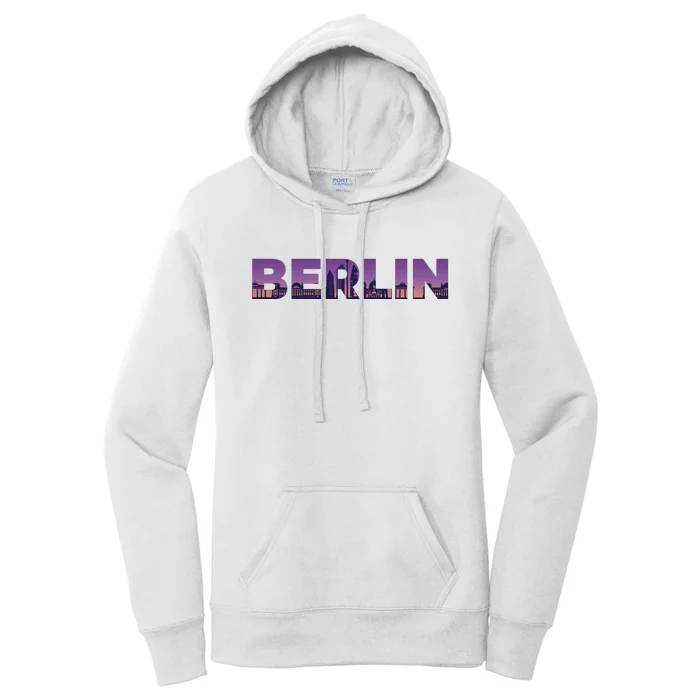 Berlin Germany City Women's Pullover Hoodie