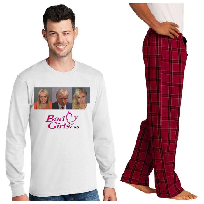 Bad Girls Club Trump 2024 Long Sleeve Pajama Set