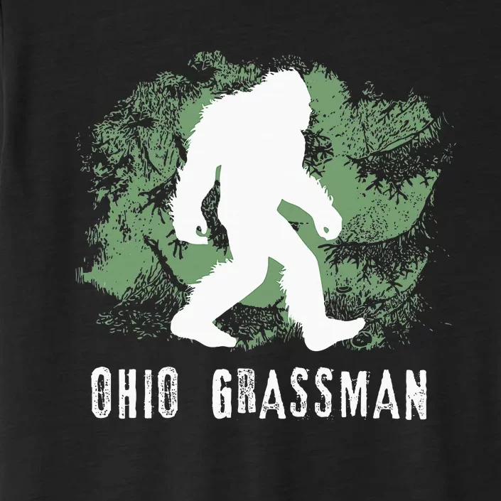 Bigfoot Grassman Cryptid Ohio Valley Park Sasquatch ChromaSoft Performance T-Shirt