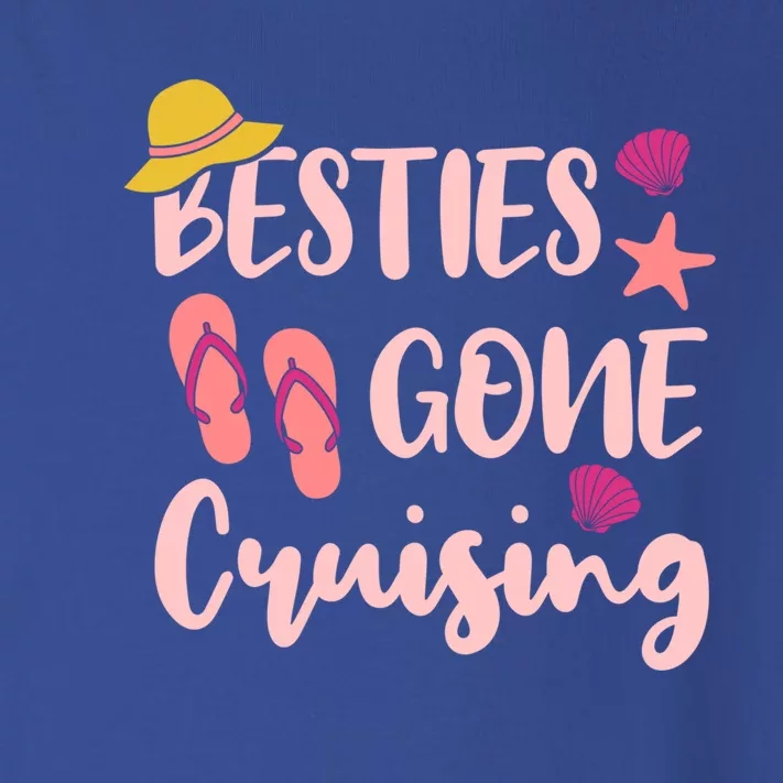 Besties Gone Cruising Ladies Friends Cruise Vacay Gift Toddler Long Sleeve Shirt